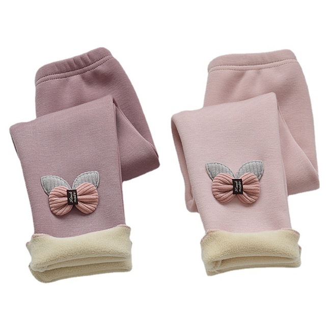 Rozbudowana wersja: Zimowe bawełniane legginsy aksamit zagęszczone dla dziewczynek - ciepłe i wygodne dziecięce spodnie wierzchnie na jesieńFinalna wersja: Zimowe bawełniane legginsy aksamit dla dziewczynek - Wianko - 5
