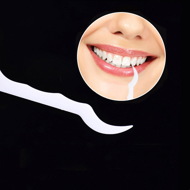 25 sztuk jednorazowa nić dentystyczna Oral Gum do pielęgnacji i czyszczenia zębów - Wianko - 3