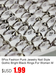 10 sztuk pięknych akrylowych pierścieni regulowanych posrebrzanych R053 - Wianko - 49