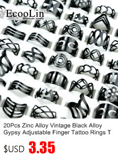 10 sztuk pięknych akrylowych pierścieni regulowanych posrebrzanych R053 - Wianko - 47