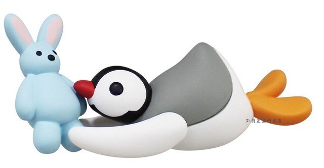 TAKARA TPMY A.R.T.S Gashapon Pingu - Figurka pingwina narciarza do kolekcji - Model zabawkowy Anime pcv - Wianko - 5