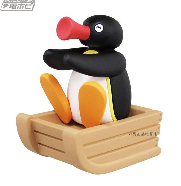TAKARA TPMY A.R.T.S Gashapon Pingu - Figurka pingwina narciarza do kolekcji - Model zabawkowy Anime pcv - Wianko - 2