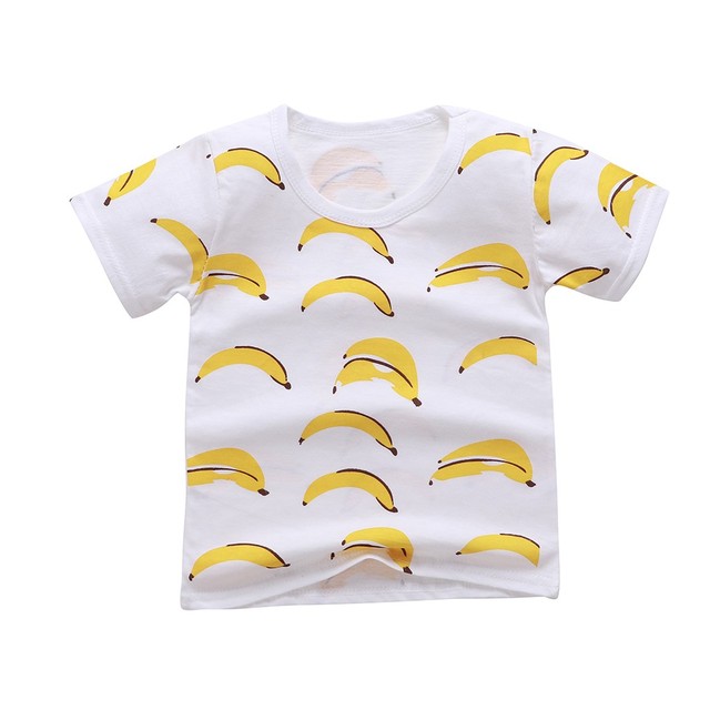 Zestaw ubrań dla niemowląt Boys Baby i dziewczynek na lato: T-Shirt z krótkim rękawem i krótkie stroje domowe z kartonowymi motywami - Wianko - 21