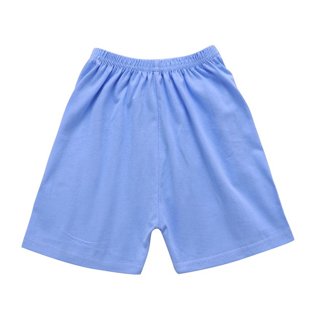 Zestaw ubrań dla niemowląt Boys Baby i dziewczynek na lato: T-Shirt z krótkim rękawem i krótkie stroje domowe z kartonowymi motywami - Wianko - 4