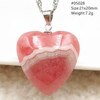 Rhodochrosite - Oryginalny wisiorek z naturalną czerwoną różą, kamień Rhodochrosite, srebro 925 AAAAA - Wianko - 38