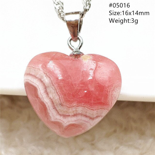 Rhodochrosite - Oryginalny wisiorek z naturalną czerwoną różą, kamień Rhodochrosite, srebro 925 AAAAA - Wianko - 32