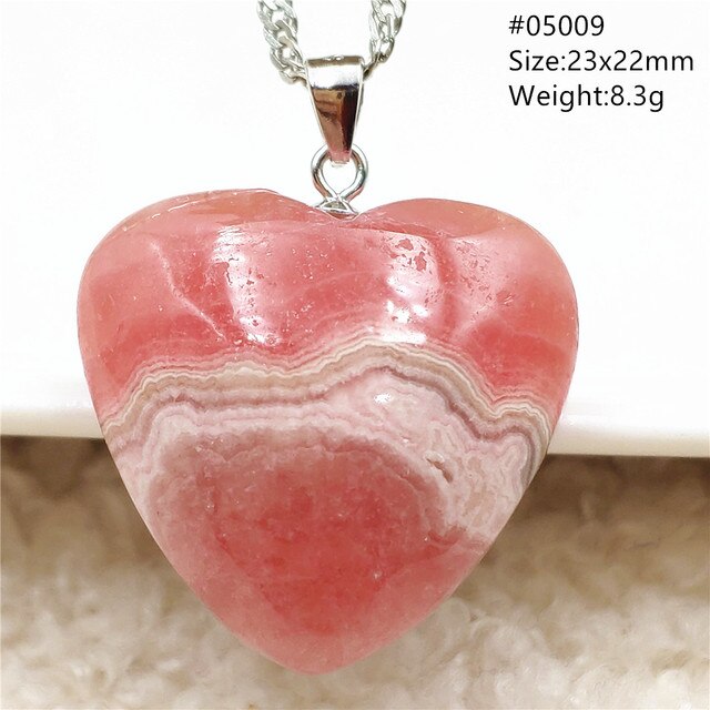 Rhodochrosite - Oryginalny wisiorek z naturalną czerwoną różą, kamień Rhodochrosite, srebro 925 AAAAA - Wianko - 17