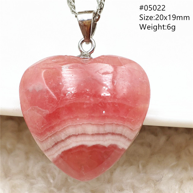 Rhodochrosite - Oryginalny wisiorek z naturalną czerwoną różą, kamień Rhodochrosite, srebro 925 AAAAA - Wianko - 103