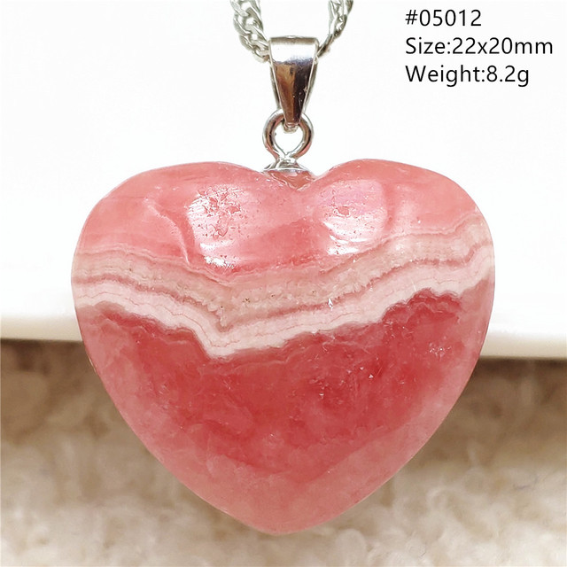 Rhodochrosite - Oryginalny wisiorek z naturalną czerwoną różą, kamień Rhodochrosite, srebro 925 AAAAA - Wianko - 83