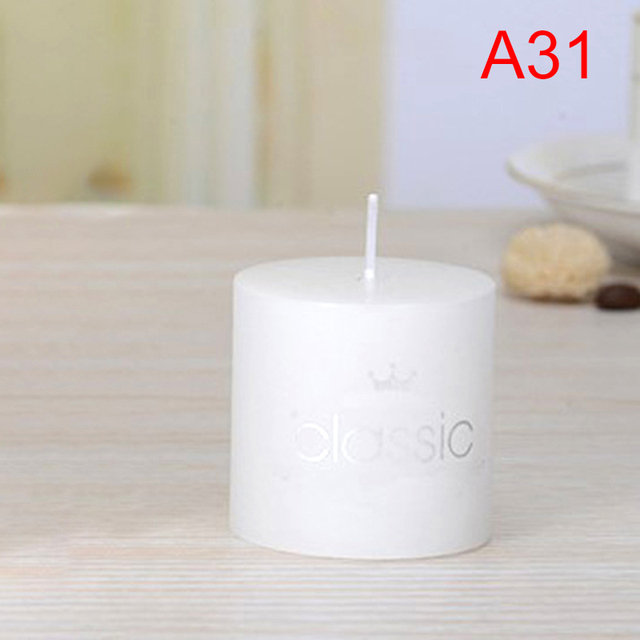 Świeca zapachowa ręcznie wykonana, wosk kolumnowy - 1 sztuka, rozmiar 3.8*5cm - Wianko - 8
