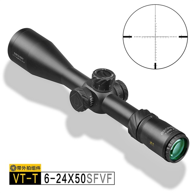 Luneta Discovery Rifle Scope 6-24x50 - celownik optyczny do karabinu Huntin z kolimatorem Airgun - Wianko - 1