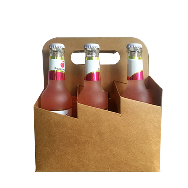 Vintage piwa butelka pusta z papierową etykietą i czapką - zestaw 6 sztuk, w tekturowej torbie na prezenty - Wianko - 7