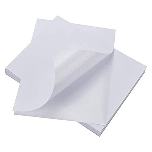 Białe naklejki papierowe A4 - pełne etykiety wysyłkowe dla drukarek laserowych i atramentowych - Wianko - 3