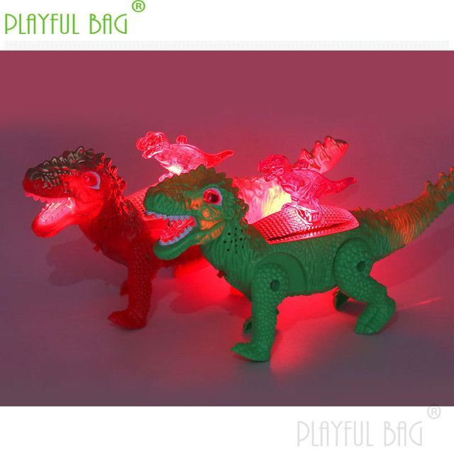 Zabawny worek symulujący elektrycznego dinozaura - Mini świąteczny prezent dla dzieci vd20 - Wianko - 3