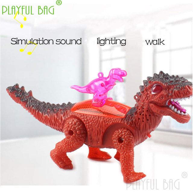 Zabawny worek symulujący elektrycznego dinozaura - Mini świąteczny prezent dla dzieci vd20 - Wianko - 8