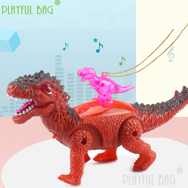 Zabawny worek symulujący elektrycznego dinozaura - Mini świąteczny prezent dla dzieci vd20 - Wianko - 2
