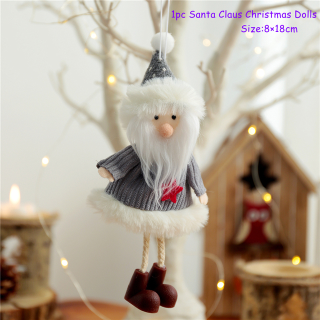 Nowość 2021: Anioł bożonarodzeniowy - lalka wisząca na choinkę - dekoracja świąteczna - Wianko - 10