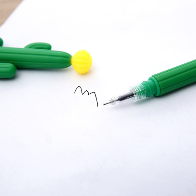 Długopis żelowy Lytwtw's Kawaii z motywem kaktusa, idealny do biura i szkoły - Wianko - 22