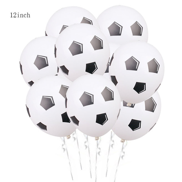 Folia aluminiowa piłka nożna DIY dekoracja na urodziny - sportowa seria dekoracji świątecznych - Wianko - 1