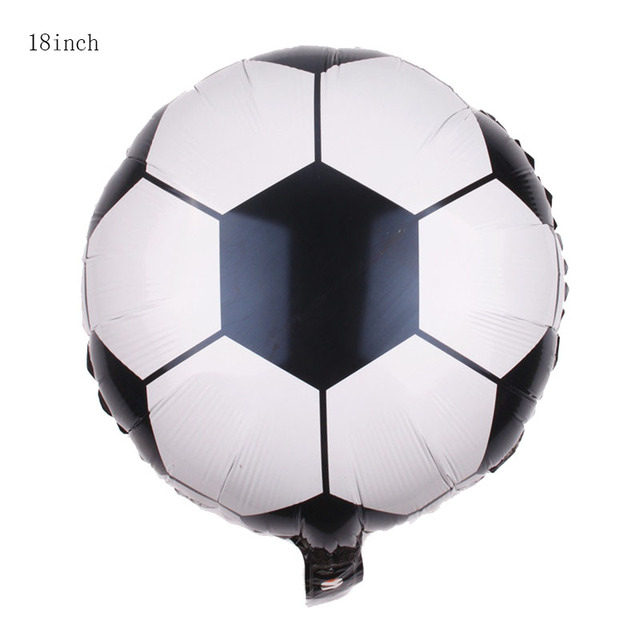 Folia aluminiowa piłka nożna DIY dekoracja na urodziny - sportowa seria dekoracji świątecznych - Wianko - 9