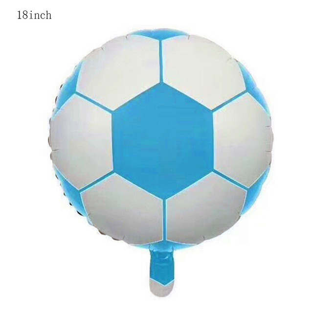Folia aluminiowa piłka nożna DIY dekoracja na urodziny - sportowa seria dekoracji świątecznych - Wianko - 10