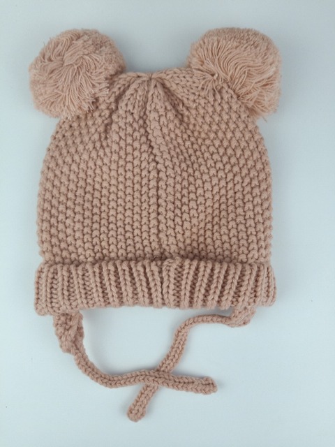 Dziecięcy kapelusz i nieskończoności szalik z solidnej dzianiny, wiosna/jesień/zima 2021, dla chłopców i dziewczynek - Wianko - 2