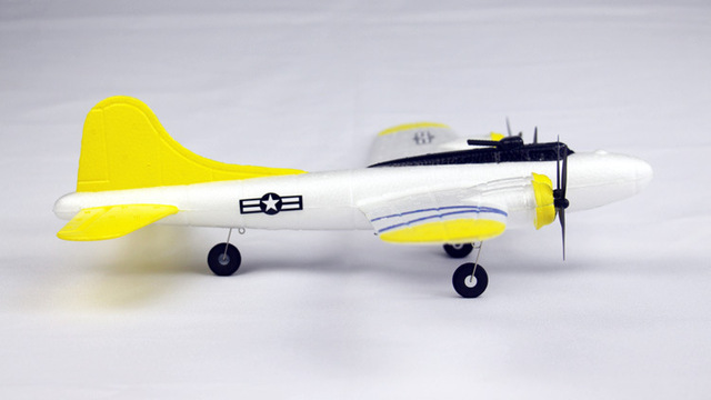 Zdalnie sterowany samolot RC 2019 Bomber Flighter - zabawka do zabawy na zewnątrz, model samolotu z automatycznym balansem, ładowarka USB 2-kanałowa - Wianko - 11