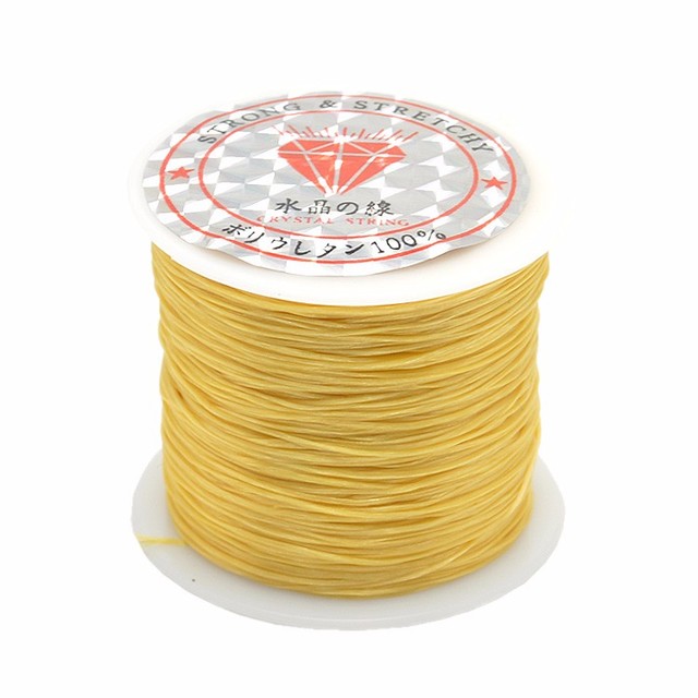 9 metrowe rolki elastycznego kolorowego sznurka o grubości 0.5 mm do tworzenia biżuterii, bransoletek i wędkarstwa - Wianko - 10