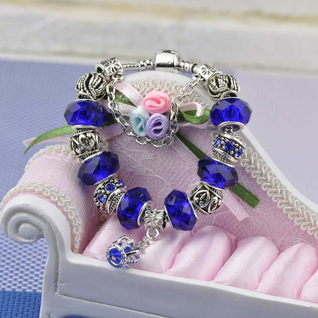 Kobiety bransoletka serce kluczowe charms Fine Jewelry Accessorie - Wianko - 15