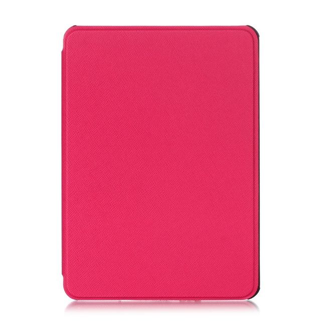 Ultra-cienki futerał E-book z magnetyczną skórą poliuretanową, obudowa ochronna obracana dla Amazon All-New Kindle 10th Generation 2019 6 w wzór Cross Pattern - Wianko - 4