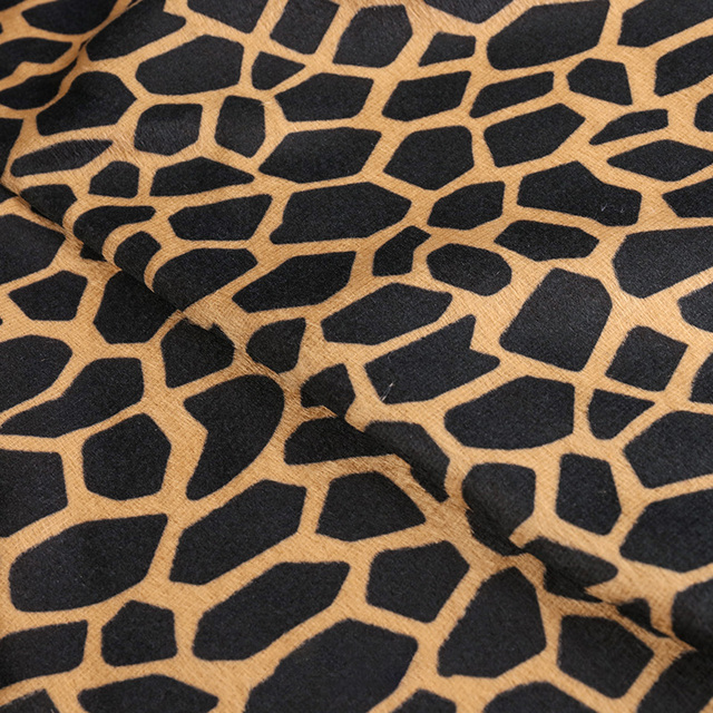 Tkanina z pluszu Leopard Tiger o wymiarach 100x150cm do ubrań, narzut, zabawek i patchworku - Wianko - 4