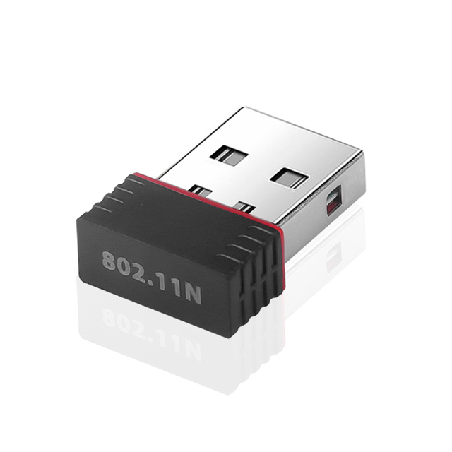 Mini karta sieciowa USB2.0 WiFi Adapter 150Mbps 802.11 ngb do komputera stacjonarnego - Wianko - 1