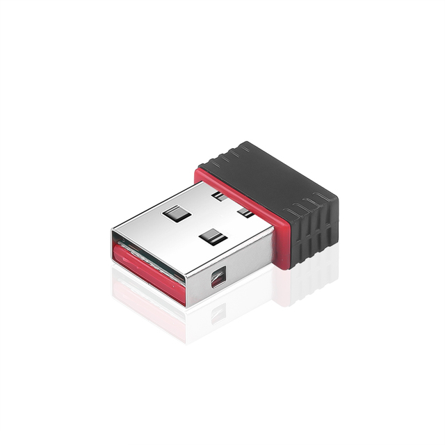 Mini karta sieciowa USB2.0 WiFi Adapter 150Mbps 802.11 ngb do komputera stacjonarnego - Wianko - 3