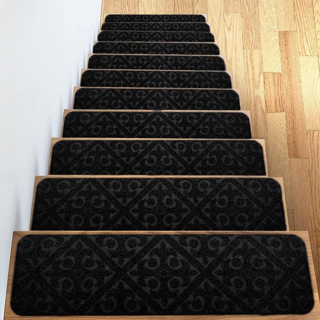 7 sztuk samoprzylepnych mat schodowych Anti-slipmata - ochronna pokrywa na stopnie schodowe - Home Decoration - Wianko - 5