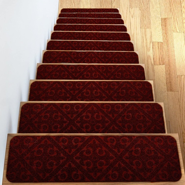 7 sztuk samoprzylepnych mat schodowych Anti-slipmata - ochronna pokrywa na stopnie schodowe - Home Decoration - Wianko - 8