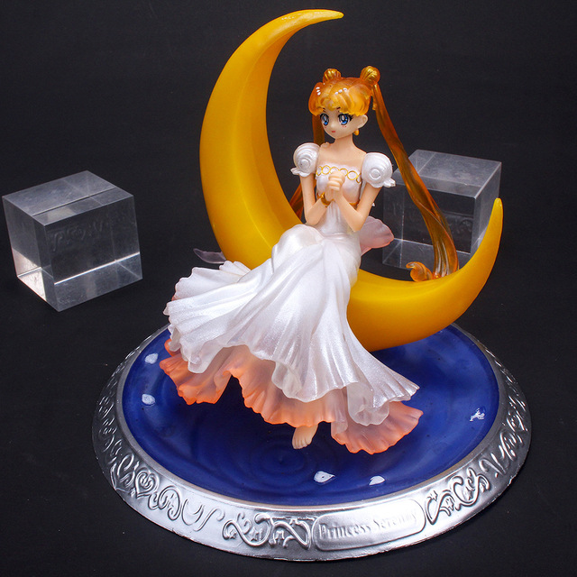 Nowa figurka PVC Sailor Moon z kreskówki Anime - skrzydła, dekoracja ciast, zabawka do kolekcjonowania - lalka figuruje w kategorii Figurki akcji - Wianko - 2