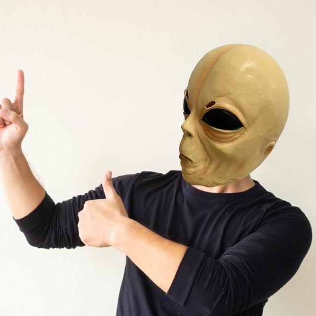Straszna maska lateksowa Alien do Halloween Cosplay - idealna dla dorosłych zabawek przerażających - Wianko - 5