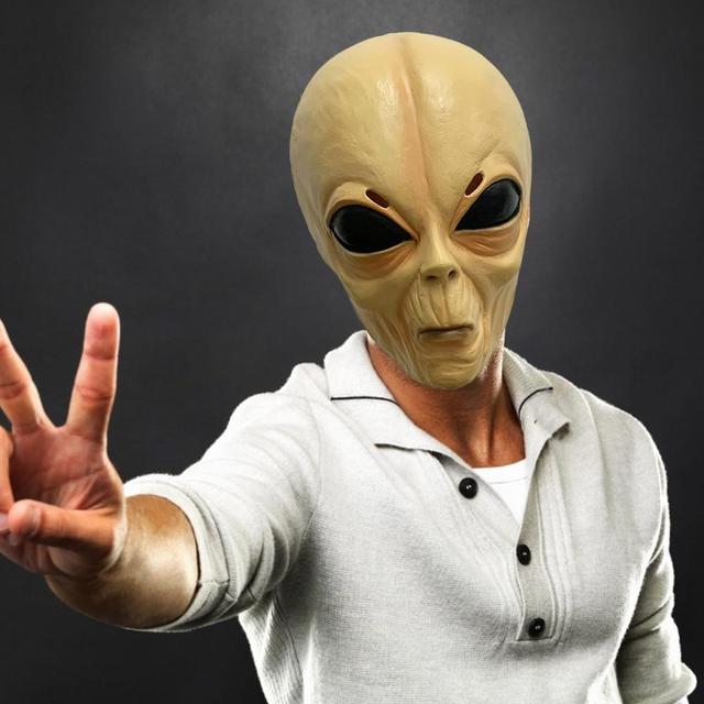 Straszna maska lateksowa Alien do Halloween Cosplay - idealna dla dorosłych zabawek przerażających - Wianko - 3