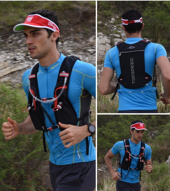 Nowa oddychająca koszulka INOXTO Trail Bag bez rękawów - lekki plecak do biegania dla mężczyzn i kobiet - Wianko - 7