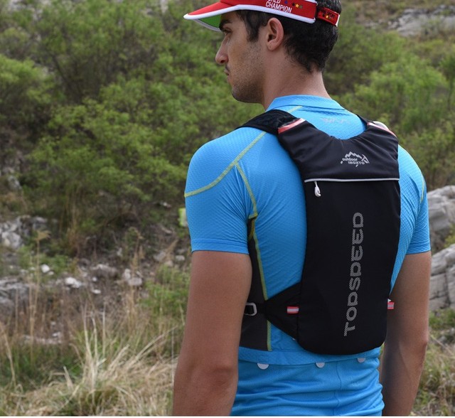 Nowa oddychająca koszulka INOXTO Trail Bag bez rękawów - lekki plecak do biegania dla mężczyzn i kobiet - Wianko - 8