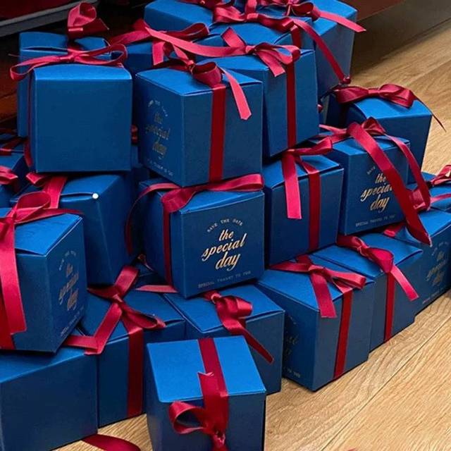 Pudełko na cukierki urodzinowe do pakowania i przechowywania - torba na prezenty - Wianko - 12