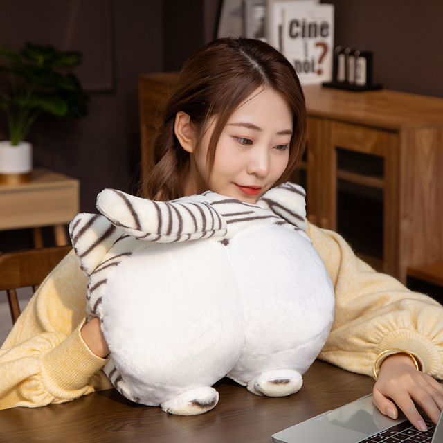 Pluszowa poduszka tygrys tyłek - urocza lalka dla dzieci i dziewczyn jako kreatywny prezent - Wianko - 8