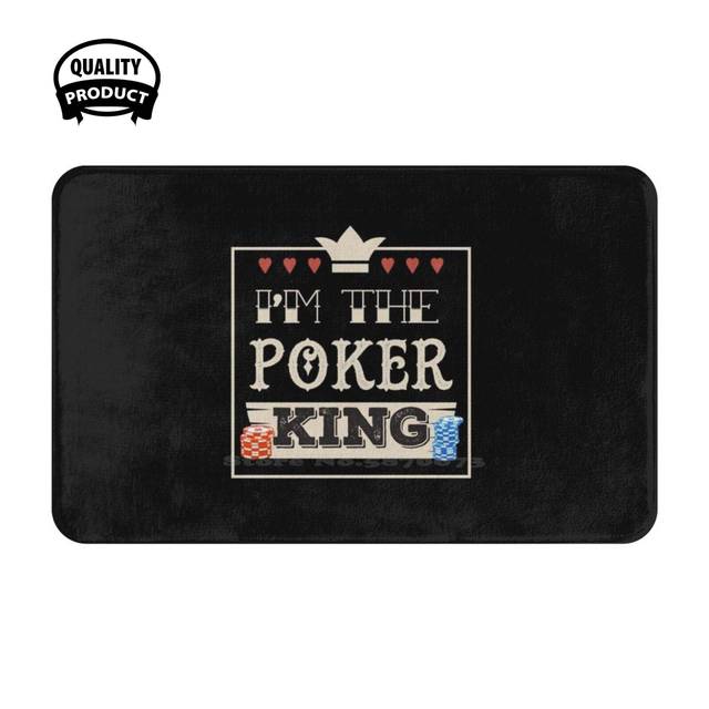 Mata do pokera Texas Holdem z projektem króla, sercem, piką i waletem - Wianko - 1