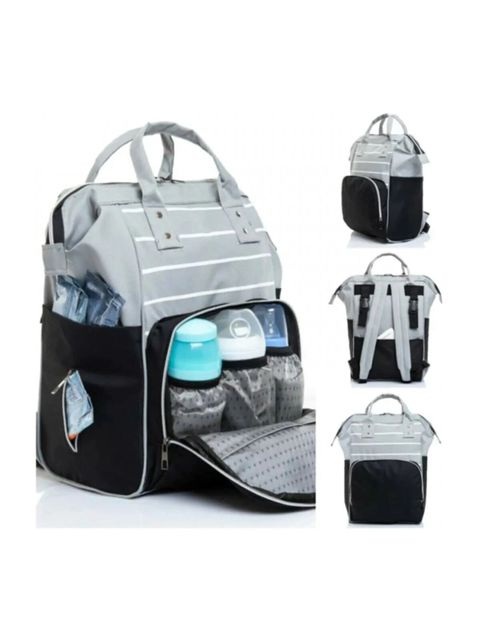 Duży, wielofunkcyjny plecak na pieluchy i torba dla mam i dzieci - wodoodporny i idealny na podróże - Wianko - 1