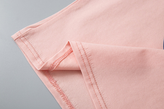 Nowe ubrania dla dzieci lato - koszulka z krótkim rękawem + spódnica w kolorowe paski(Zestaw dziewczynka) - Wianko - 19