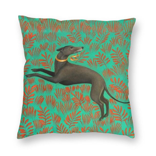 Poszewka na poduszkę z kwiatowym wzorem w stylu skandynawskim - aksamitna wyściółka dla psa lub dekoracja dla domu - Wianko - 1