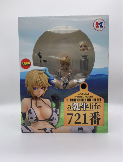 Figurka PVC kolekcjonerska Anime - Q-six Mleko Krowa Życie 721 Dziewczyna Seksi - Wianko - 7