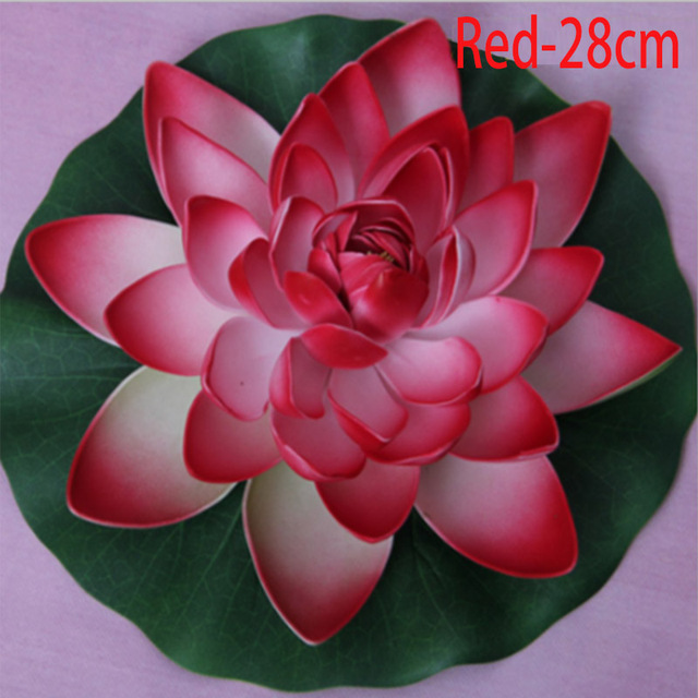 Sztuczna piana lotosowa - dekoracyjna lilia lotosu do akwarium lub stawu - Wianko - 13