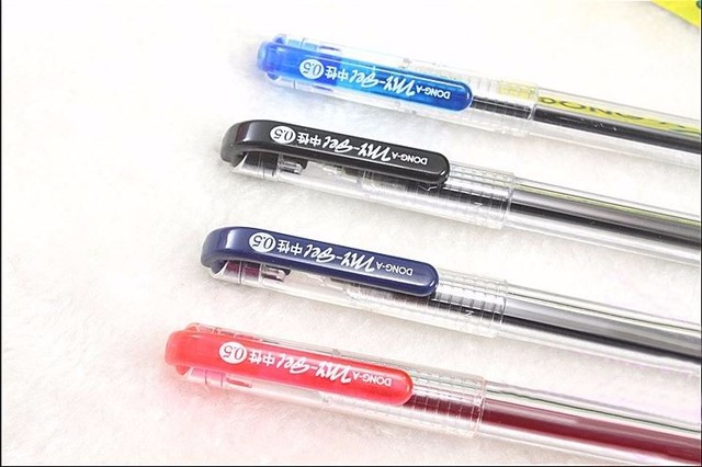 Długopis żelowy DONG-A 3-Zero 0.38mm z Korei - Wianko - 3