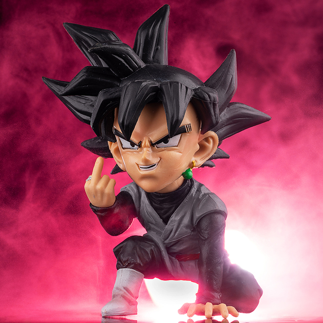 Figurka czarnego Goku Super Saiyan z serii Dragon Ball Z - 13cm - Wianko - 6